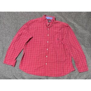 Chaps Men's XXL Plaid Long Sleeve Shirt